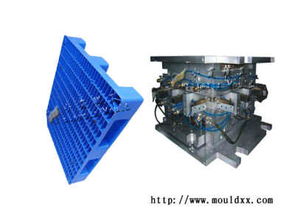 浙江注塑模具 一米二注射九脚托盘模具专业报价与沈阳市场对比